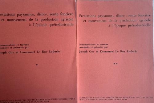 Goy roy ladurie 2 - ladurie, bände